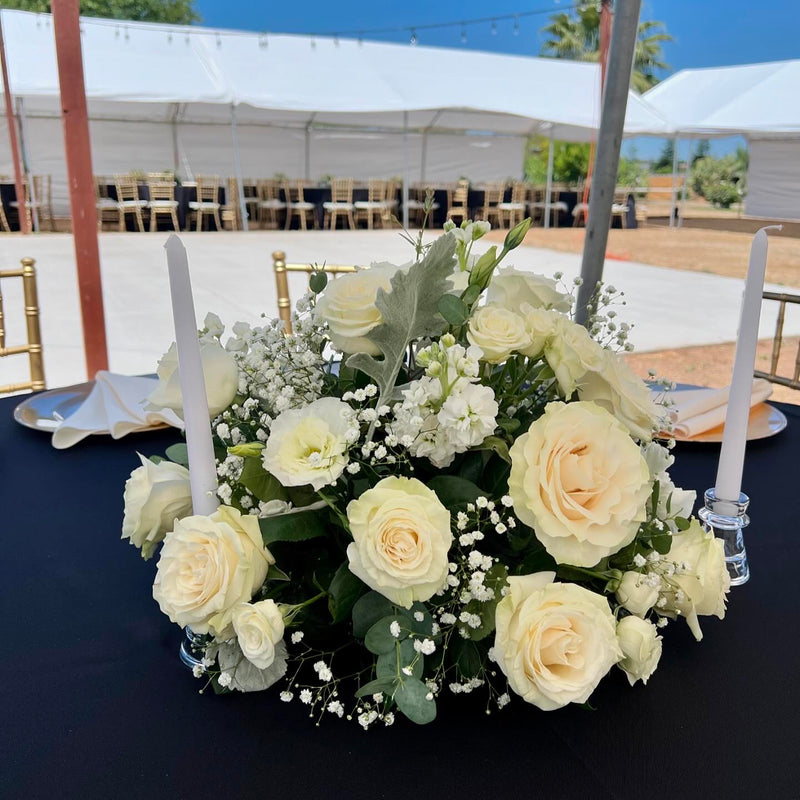 White Roses Decorations