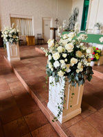 White Roses Decorations