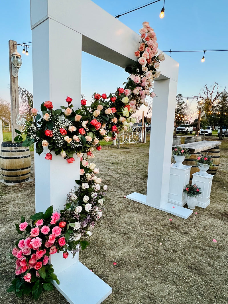 Wooden Square Arch