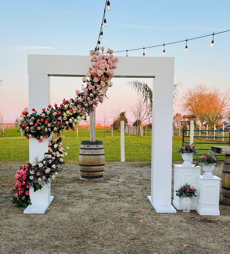 Wooden Square Arch